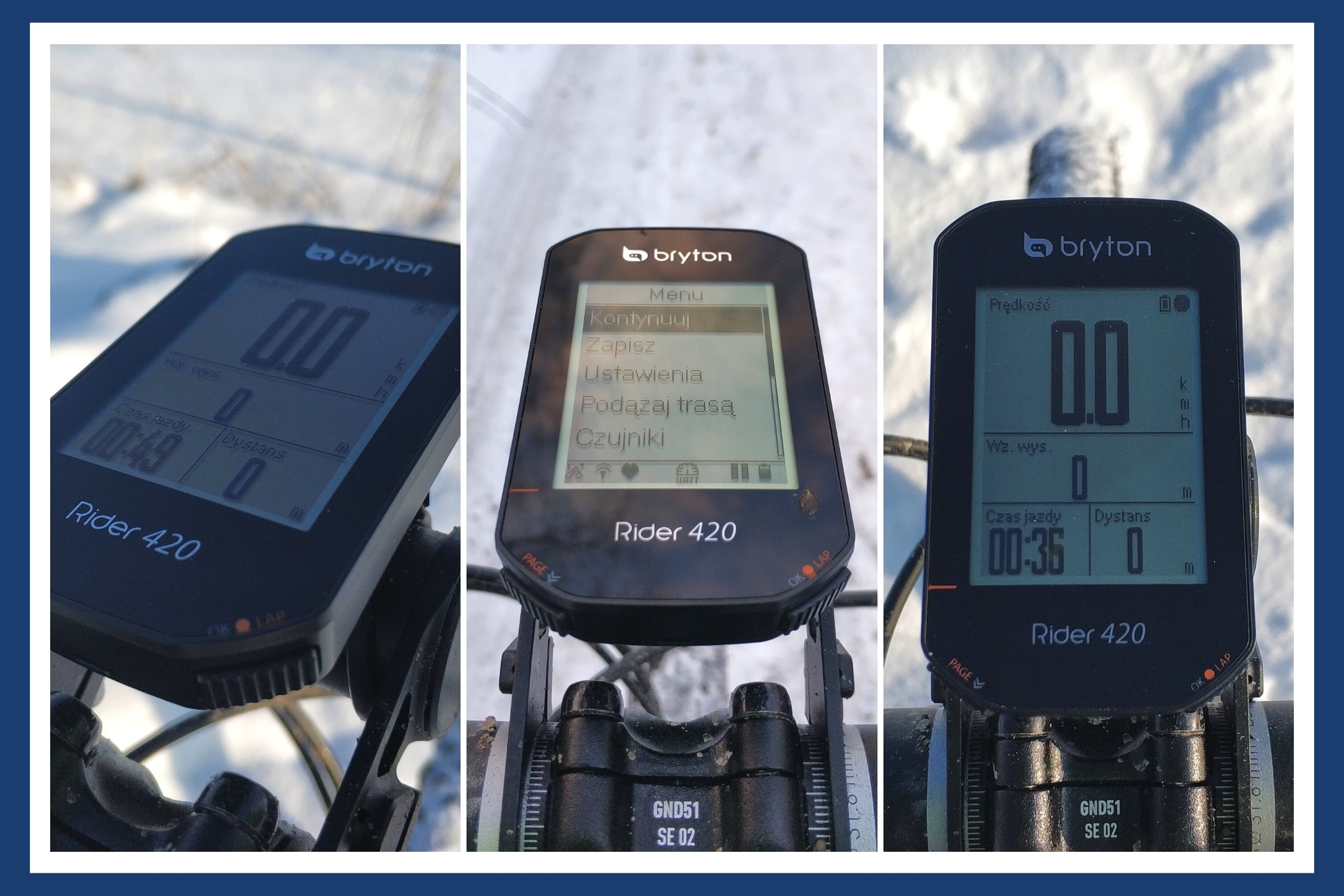 Rowertour testuje liczniki Bryton 420 - Rowertour.com